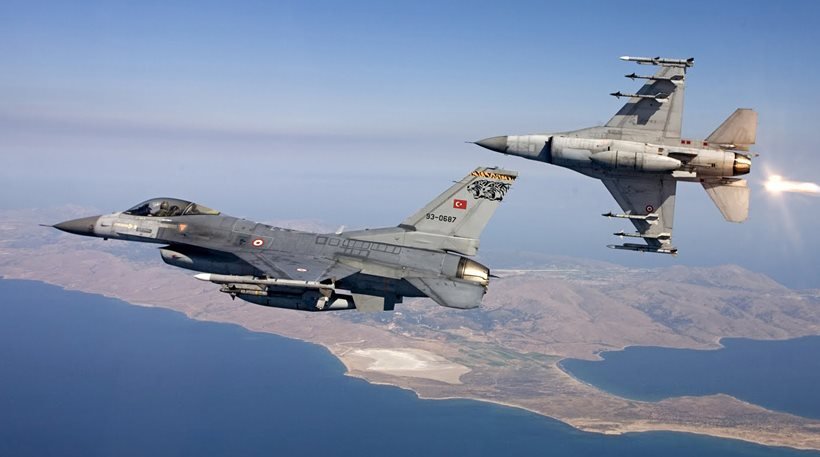 Νέες παραβιάσεις στο Αιγαίο από τουρκικά μαχητικά