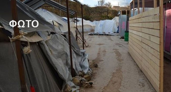Χίος: Ι.Χ. εισέβαλε στον προσφυγικό καταυλισμό της Σούδας  (εικόνες)