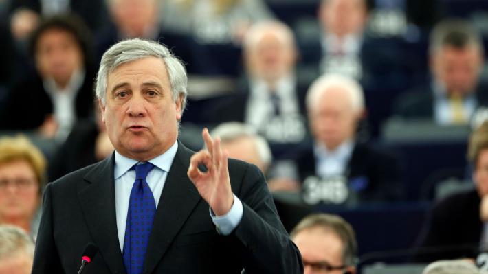 Ο νέος πρόεδρος του Ευρωκοινοβουλίου Αντόνιο Ταγιάνι αποκαλεί τα Σκόπια «Μακεδονία» (ΒΙΝΤΕΟ)