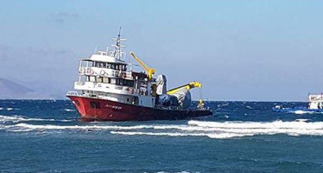 Τουρκικό πλοίο προσάραξε στην Κω
