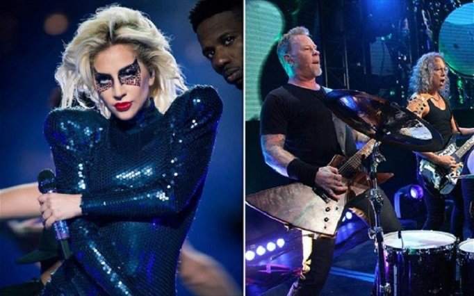 Metallica & Lady Gaga μαζί στην απονομή των Grammy