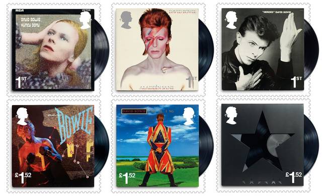 Ο David Bowie έγινε... γραμματόσημο και ταξίδεψε στο διάστημα (video)