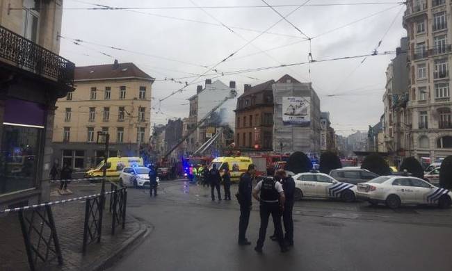 Ισχυρή έκρηξη στις Βρυξέλλες - Πολλοί τραυματίες
