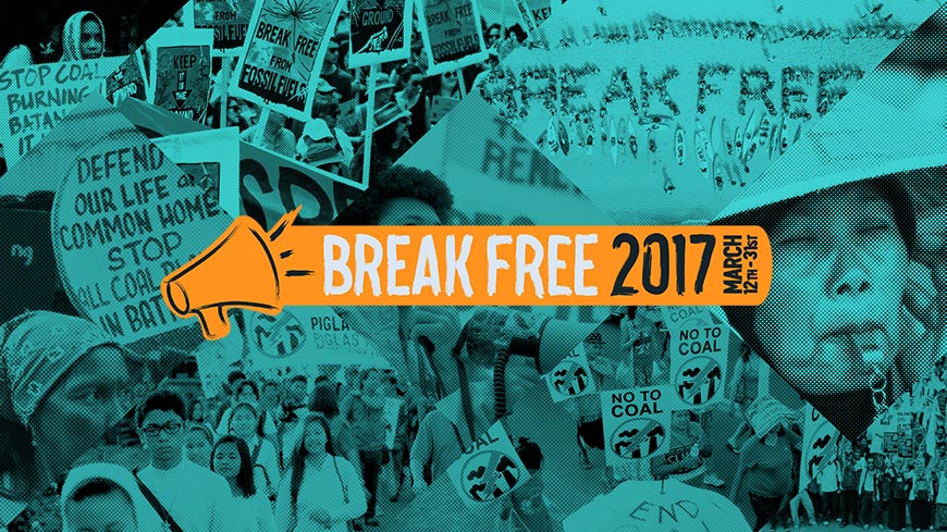 Break free: Σπάμε τα δεσμά από τις κλιματικές αλλαγές, την ανισότητα και τη βία
