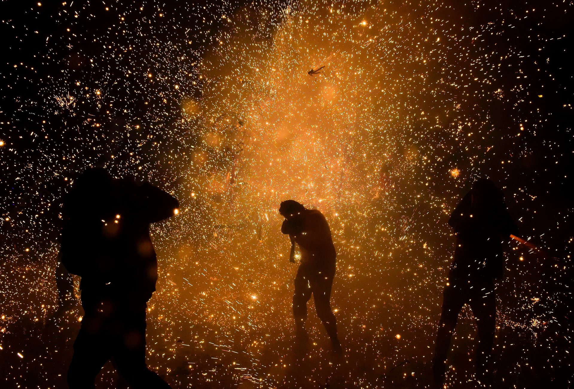 Μεξικό: Πολίτες τρέχουν από τα πυροτεχνήματα