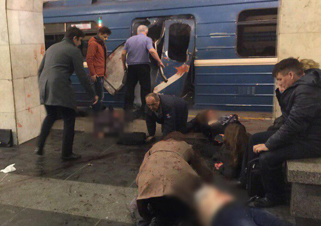 Στους 14 οι νεκροί από την επίθεση στο μετρό της Αγίας Πετρούπολης