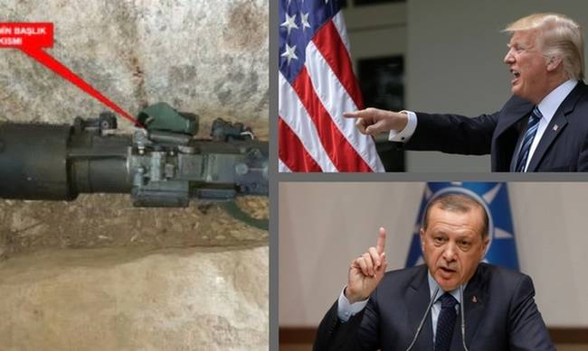 Σε πανικό η Τουρκία - Ο Ερντογάν προειδοποιεί τον Τραμπ για τα όπλα στους Κούρδους