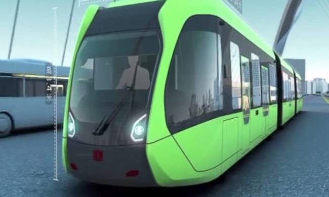 Αυτόνομο «μετρό-λεωφορείο» χωρίς οδηγό και ράγες θα κυκλοφορήσει στην Κίνα!