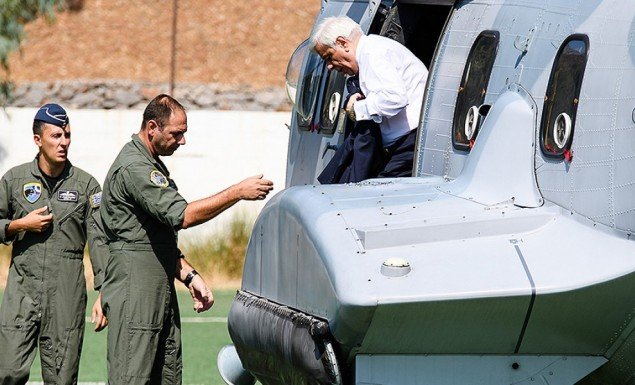 Μαγκιές στο ελικόπτερο του Προέδρου μας έκαναν οι Τούρκοι!