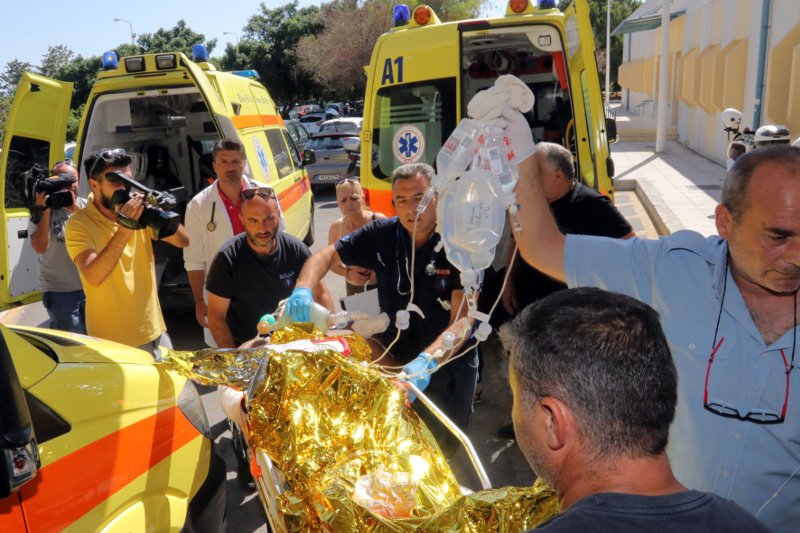 Σεισμός Κως: Τέσσερις σοβαρά τραυματίες που μεταφέρθηκαν στην Κρήτη από την Κω (φωτο)