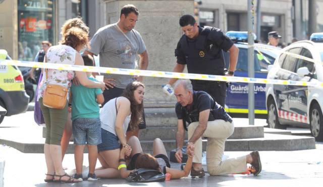 Τρεις έλληνες ανάμεσα στους τραυματίες της Βαρκελώνης