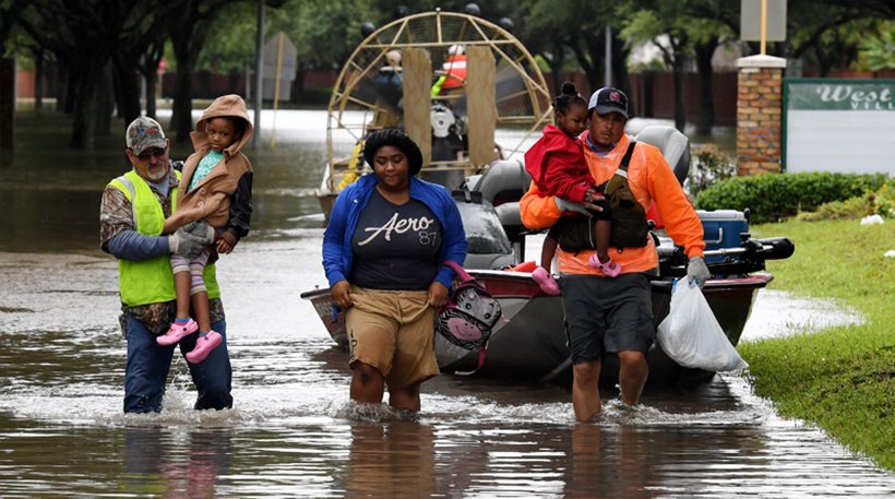 Η Βενεζουέλα στηρίζει τους πληγέντες του τυφώνα στο Τέξας!