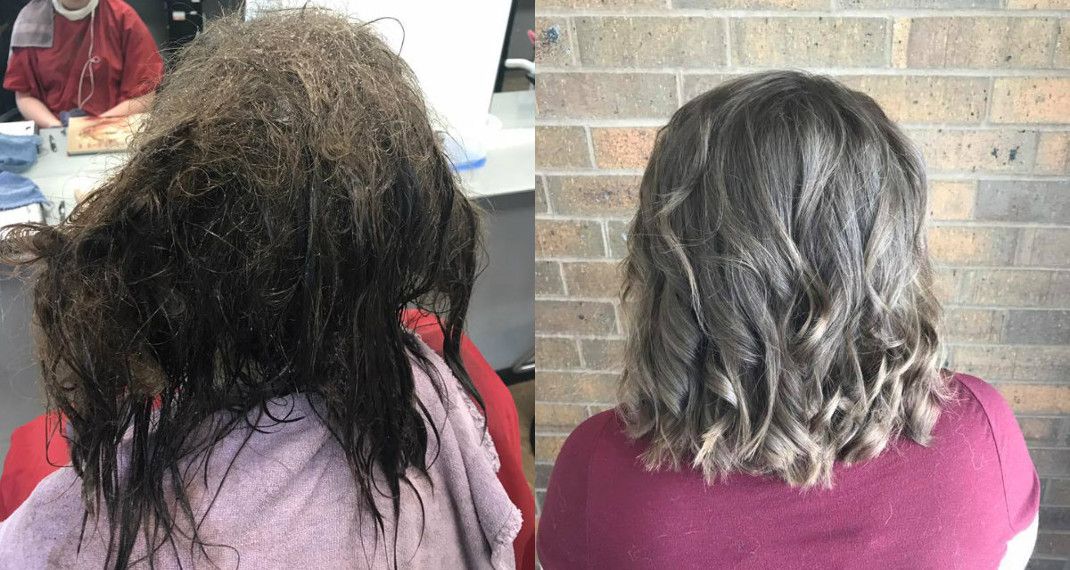 Κομμώτρια ξεμπλέκει τα μαλλιά έφηβης που πάσχει από κατάθλιψη και γίνεται viral