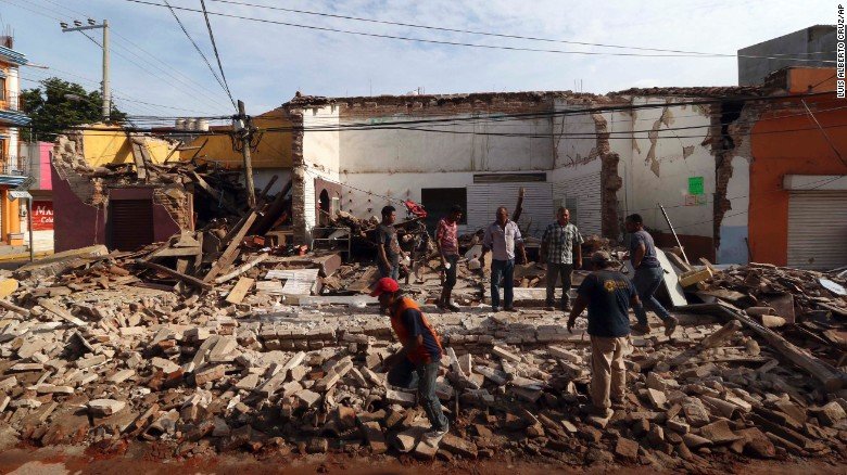 Τουλάχιστον 61 οι νεκροί από τον ισχυρότατο σεισμό που χτύπησε το Μεξικό