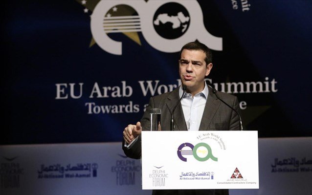 Τσίπρας: Εφαλτήριο για την αναβάθμιση της ευρω-αραβικής συνεργασίας η Ελλάδα