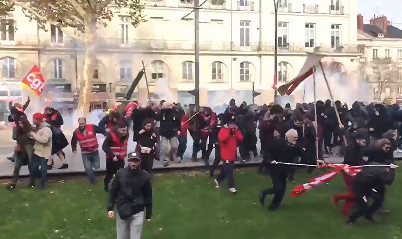 Διαδήλωση στο Παρίσι κατά της δουλείας με αφορμή το ρεπορτάζ του CNN!