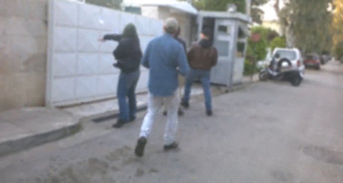 Βίντεο από τo "ντου" του “Ρουβίκωνα” στο σπίτι της πρέσβειρας του Ισραήλ