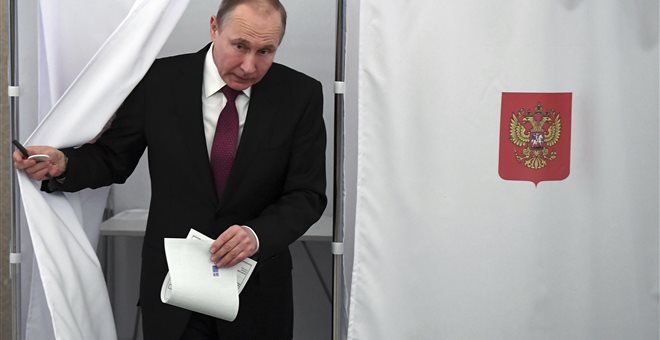 Πάνω από 70% ο Πούτιν στις εκλογές