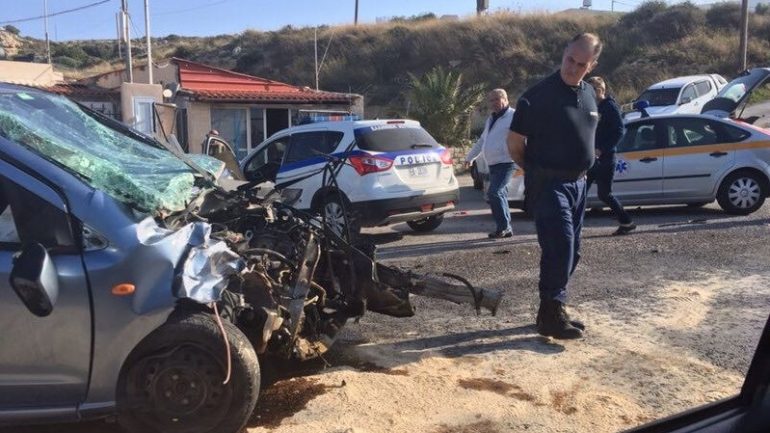 Ατύχημα με τραυματίες στην Κρήτη