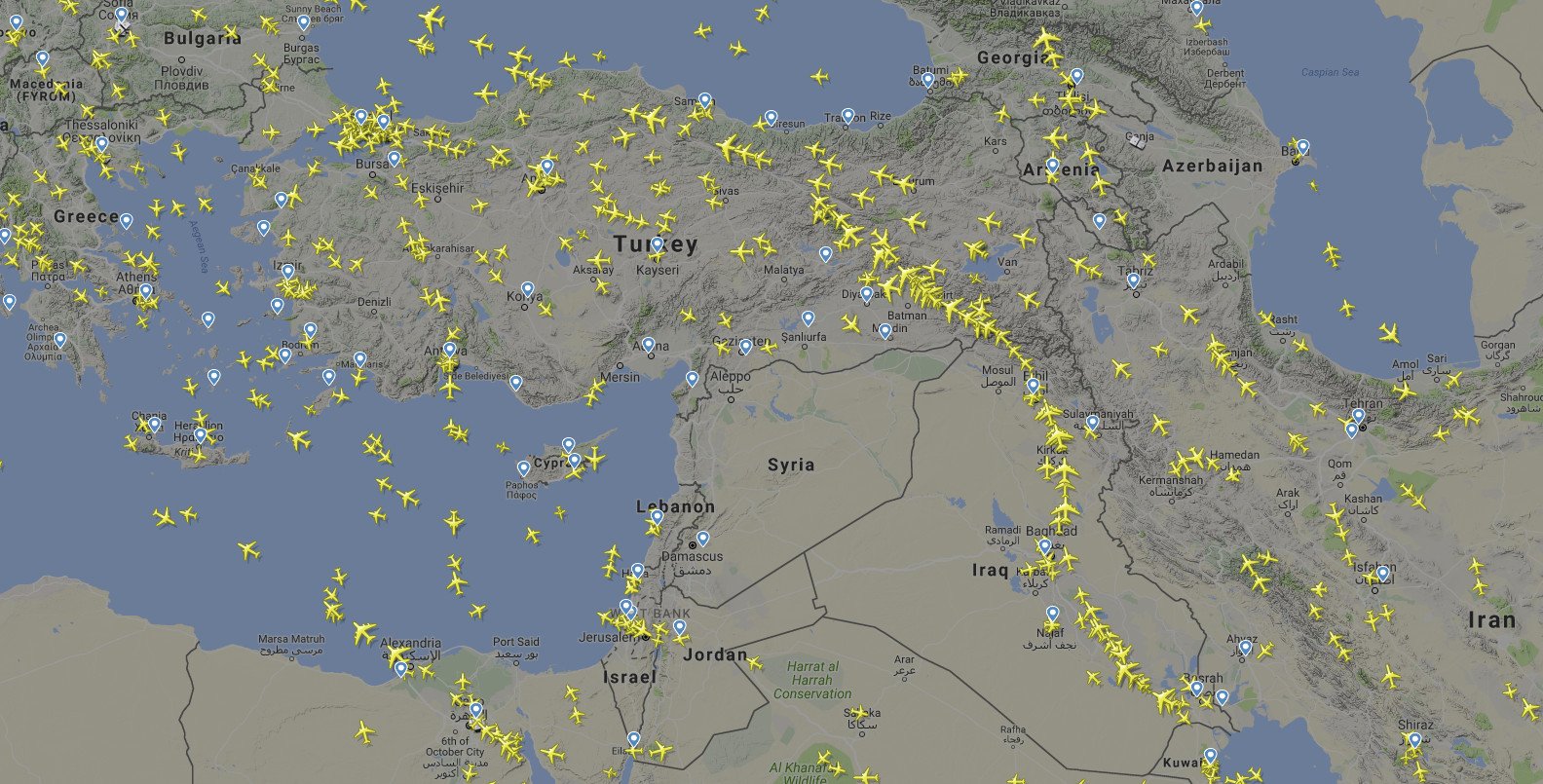 Κανένα αεροπλάνο δεν πετάει πάνω από την Συρία!