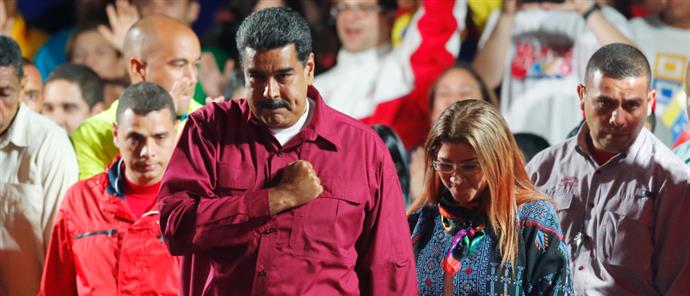 Εκ νέου πρόεδρος της Βενεζουέλας ο Μαδούρο