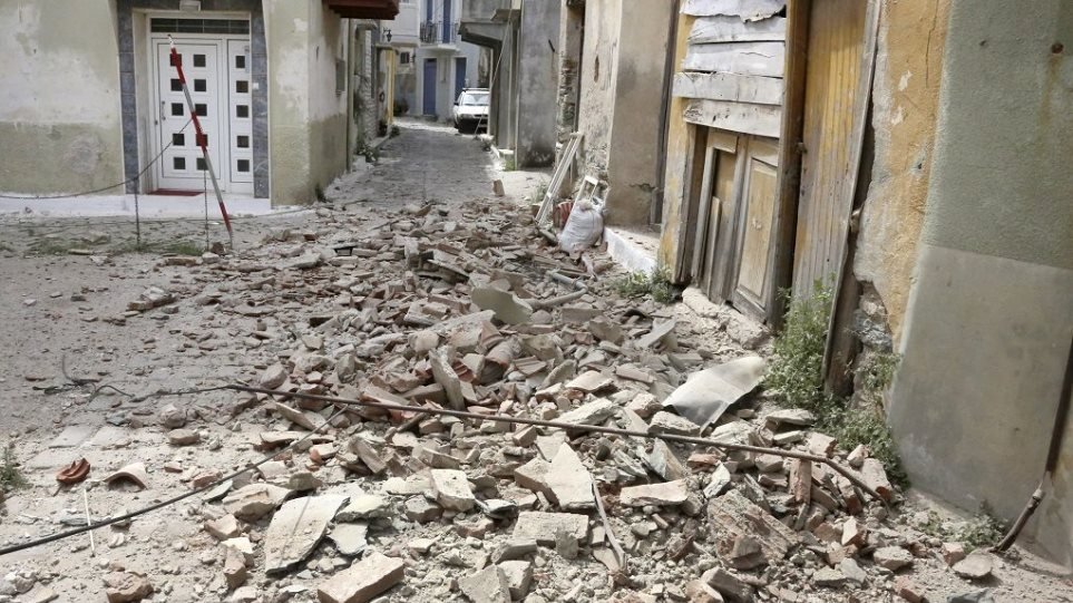ΕΕ: 1,3 εκατ. ευρώ για τις ζημιές από το σεισμό στη Λέσβο