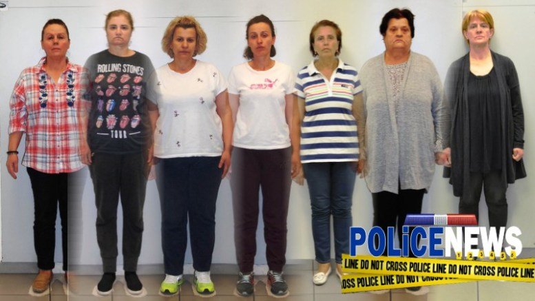 Αυτές είναι οι 7 Αλβανίδες μέλη συμμορίας που διέπρατταν κλοπές ρούχων, παπουτσιών και ποτών (φωτογραφίες)