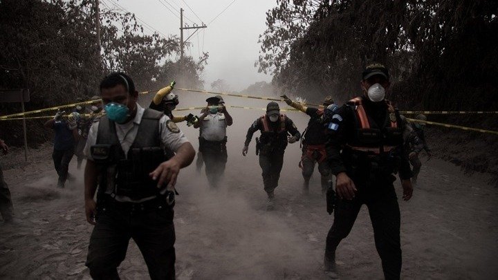 Νέα έκρηξη ηφαιστείου στη Γουατεμάλα