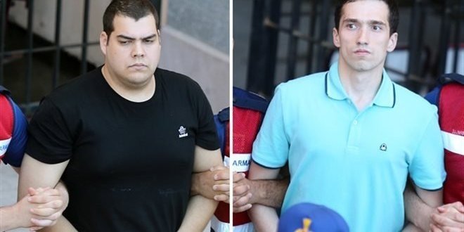Με διετή φυλάκιση κινδυνεύουν οι δύο Ελληνες στρατιωτικοί!