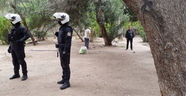 Επίθεση με πέτρες, μάρμαρα και ξύλα σε αστυνομικούς στο Πεδίον του Άρεως