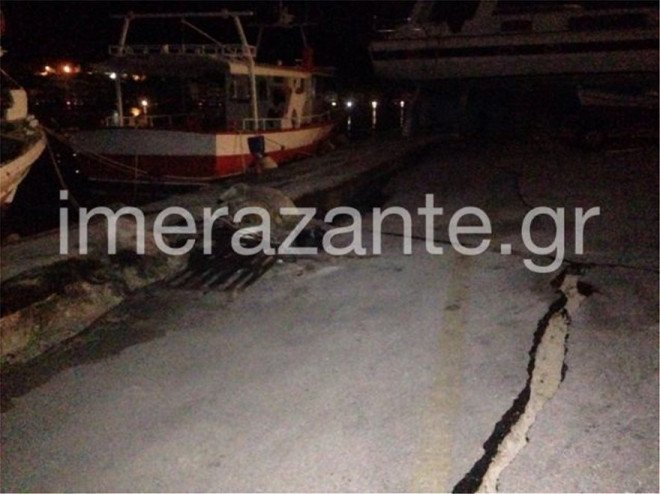 Καταγράφηκε τσουνάμι μετά από τον σεισμό στη Ζάκυνθο