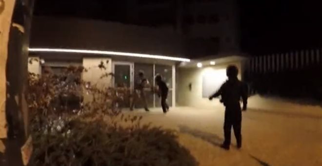 Βίντεο του Ρουβίκωνα από την επίθεση στην πρεσβεία του Καναδά