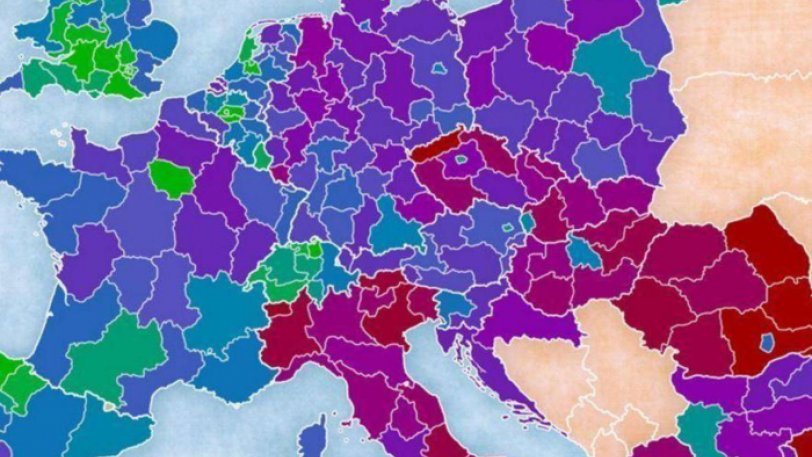 Ο χάρτης με τους πιο μορφωμένους Ευρωπαίους κι η θέση της Ελλάδας