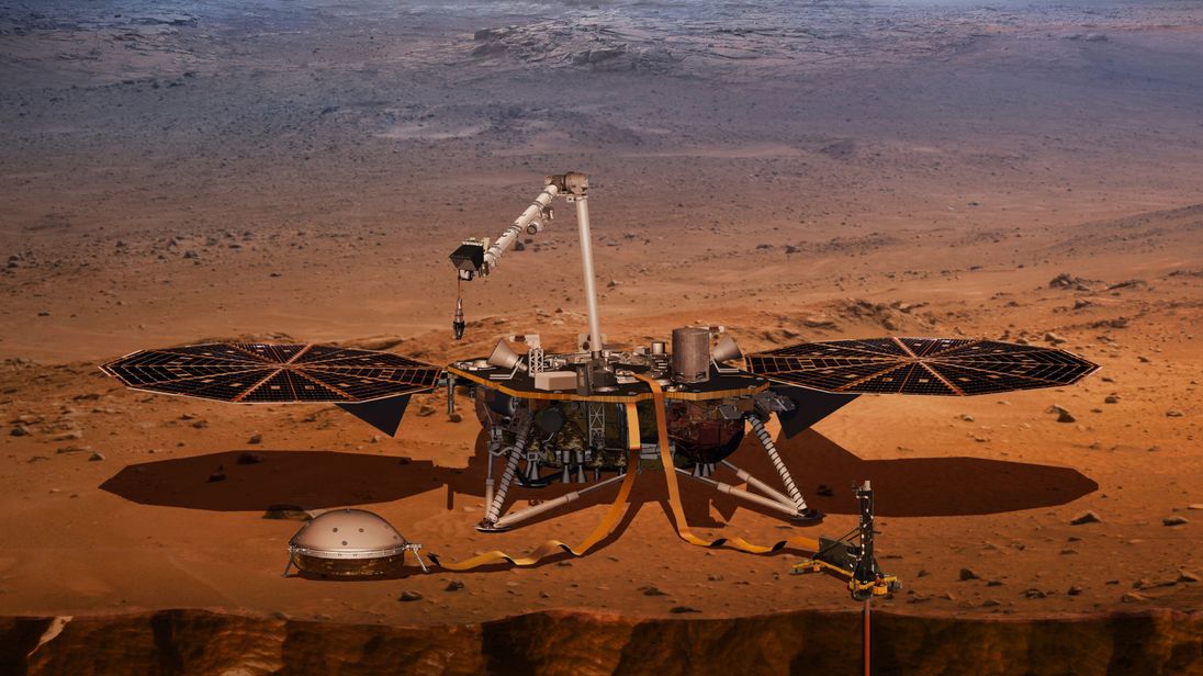 LIVE από τη NASA: To InSight έφτασε στον Άρη