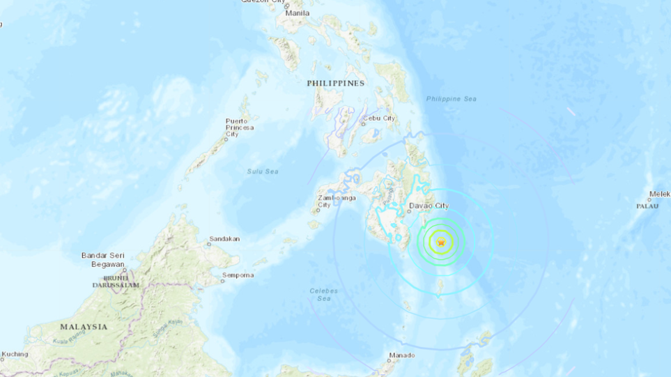 Φιλιππίνες: Σεισμός 6,9 Ριχτερ στη νήσο Μιναντάο