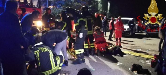 Σοκ σε κλαμπ στην Ιταλία: Ποδοπατήθηκε ο κόσμος- 6 νεκροί 120 τραυματίες