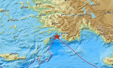 ΕΚΤΑΚΤΟ: Ισχυρή σεισμική δόνηση στη Ρόδο