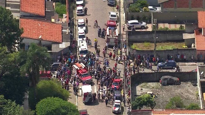 Video που σοκάρει από την επίθεση σε σχολείο στη Βραζιλία