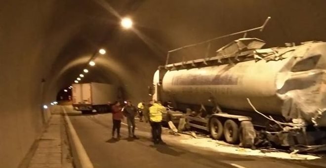 Τροχαίο σε τούνελ στην Εγνατία Οδό - αποκαταστάθηκε η κυκλοφορία