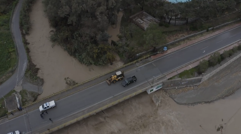 (Video) Εικόνες σοκ από την πλημμυρισμένη Σητεία