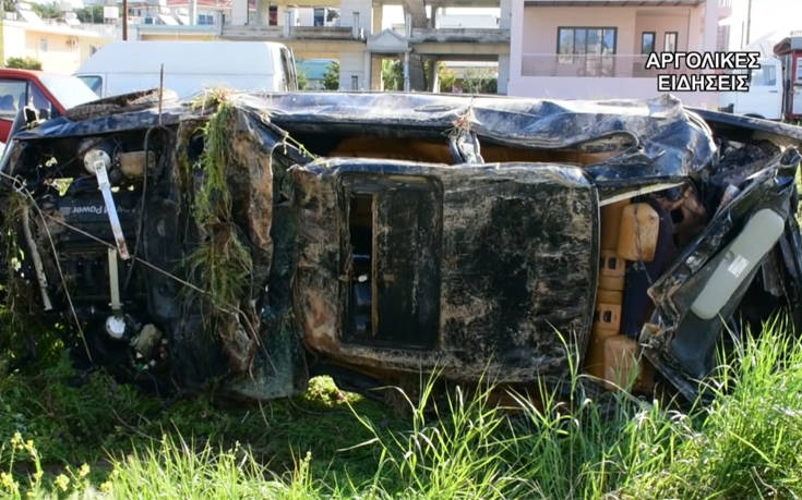 (VIDEO) Τραγωδία στο Ναύπλιο: 20χρονη οδηγός σκοτώθηκε σε τροχαίο