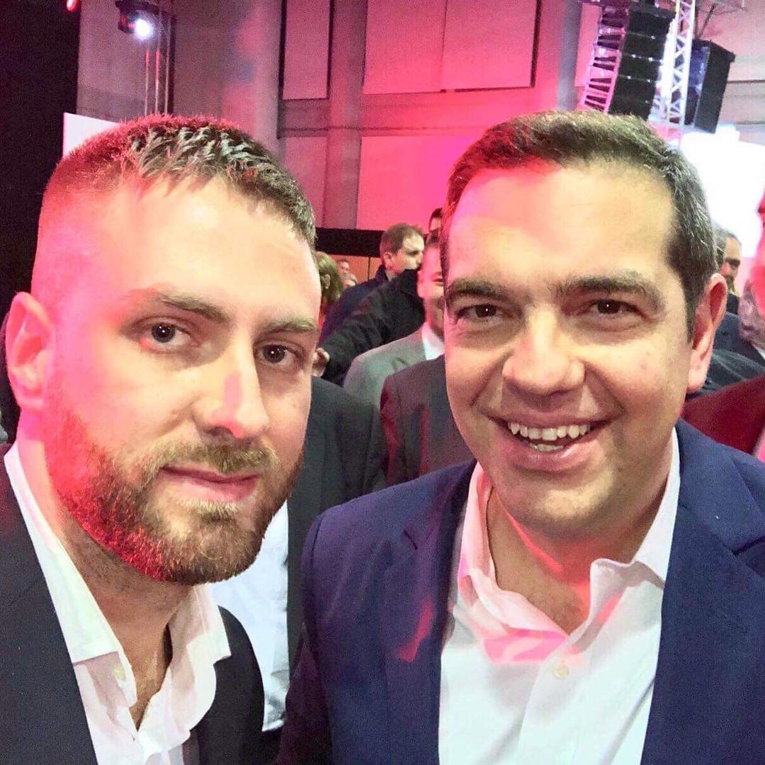Jason Αντιγόνη: Η selfie με τον Αλέξη Τσίπρα μετά την υποψηφιότητά του! [pics]