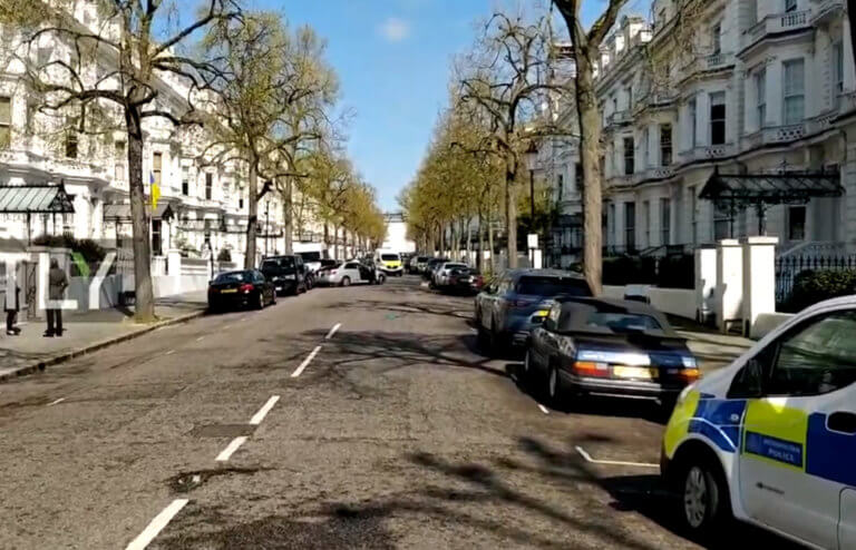 Λονδίνο: Πυροβολισμοί κοντά στην Ελληνική Πρεσβεία