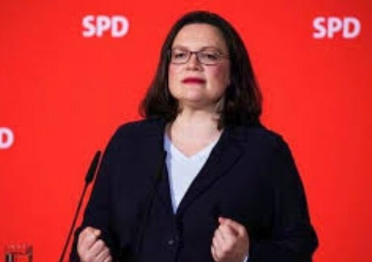 Γερμανία-ευρωεκλογές: "Άκρως απογοητευτικό" το αποτέλεσμα για το SPD, δήλωσε η αρχηγός του, Αντρέα Νάλες
