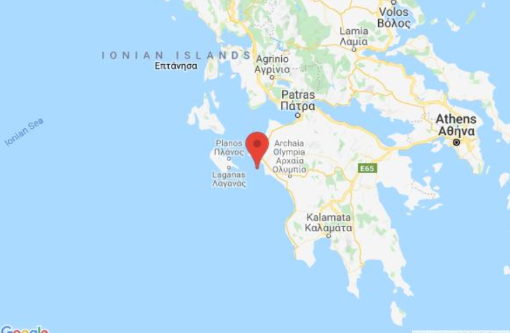 Ισχυρός σεισμός μεταξύ Κυλλήνης και Ζακύνθου