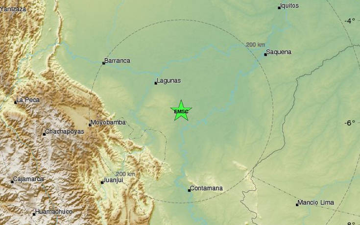 Συμβαίνει τώρα: Ισχυρότατος σεισμός στο Περού