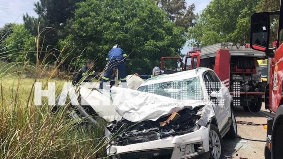Ηλεία: Δύο νεκροί σε τροχαίο δυστύχημα στο Παλούκι Αμαλιάδας