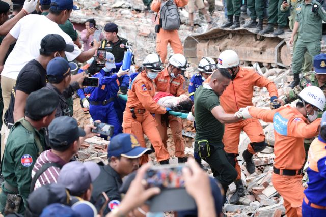 Καμπότζη: Στους επτά οι νεκροί από την κατάρρευση υπό κατασκευή κτιρίου