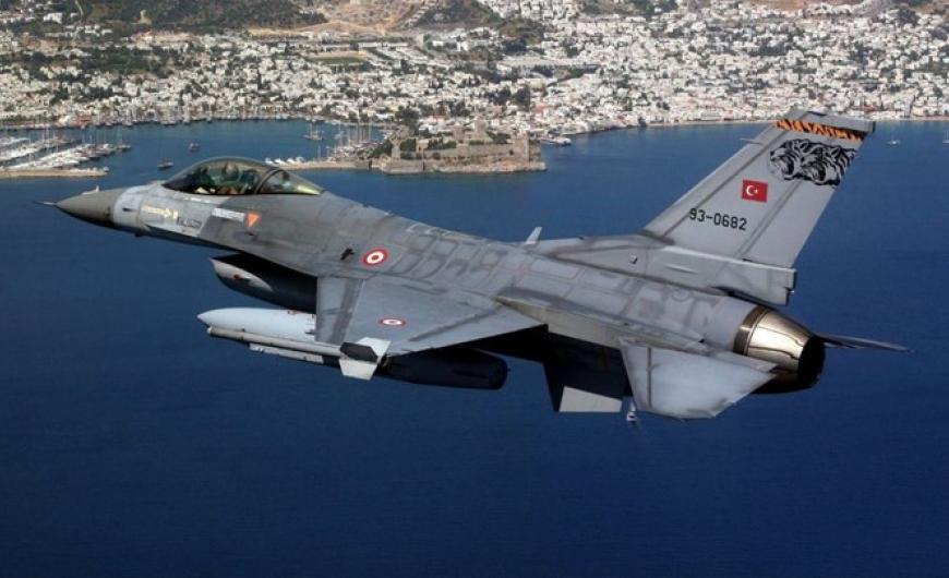 Πρόκληση από Τουρκία: F-16 πέταξε πάνω από το Αγαθονήσι