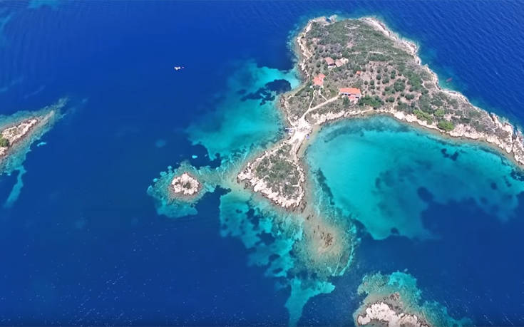 Τα άγνωστα εξωτικά νησάκια της Χαλκιδικής επίγειος παράδεισος με τιρκουάζ νερά